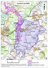 Carte du périmètre du PAEC